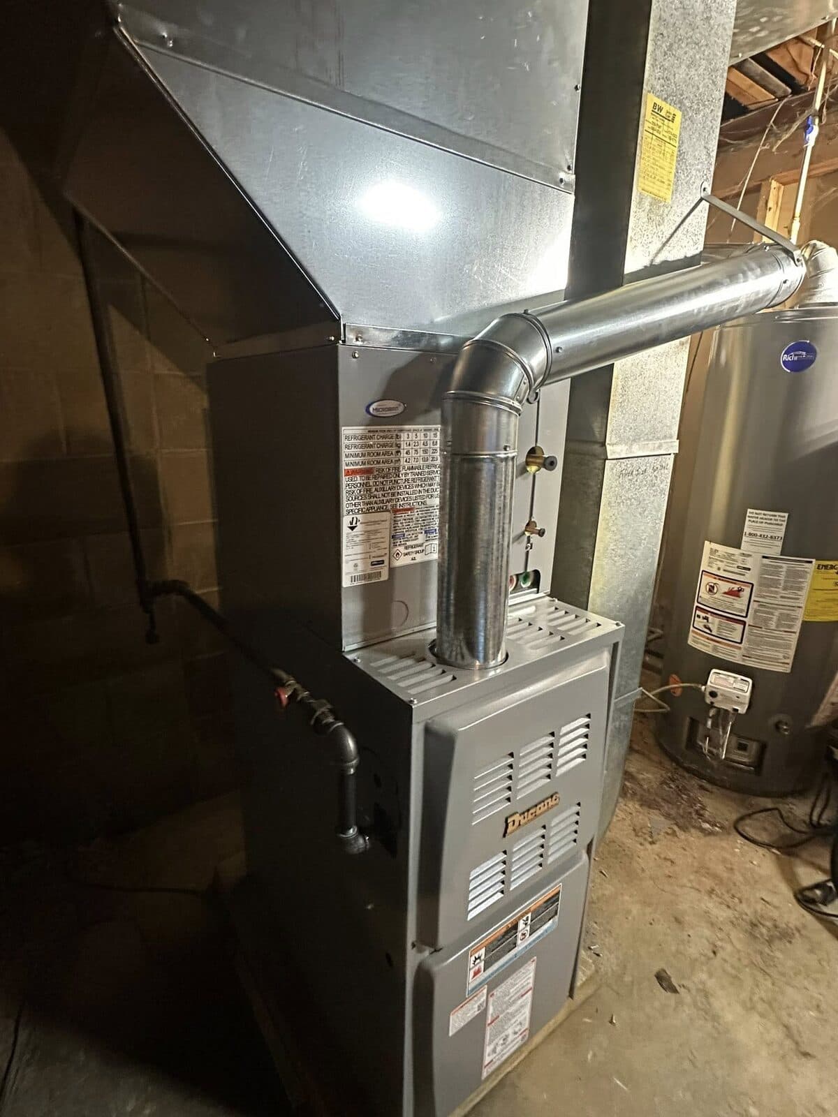 After HVAC work