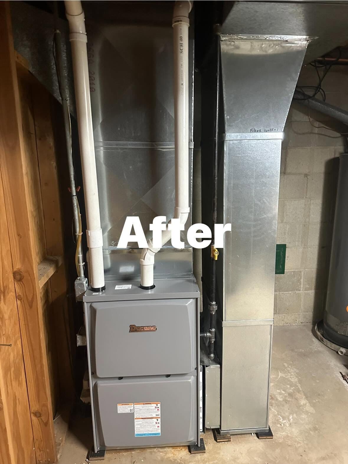 After HVAC work